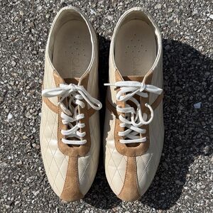 Cole Haan Nike Beige and Brown Men's Sneakers